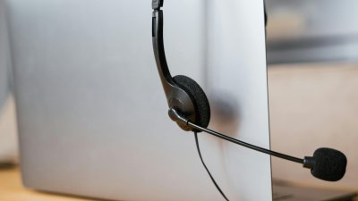 Headset am Computer
