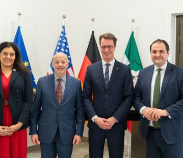 Amtsantritt von Alan Meltzer Charge d´Affaires (USA)