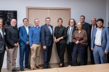 Mitwirkende des Zukunftsdialogs Industrie am 13.11.2024