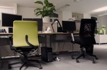 Büro, leer, Office, Arbeitsplatz, Homeoffice, Bürostühle
