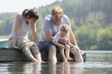phb Familie, See, Ferien