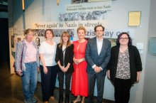 Kulturministerium und Holocaust Museum Chicago wollen bei politischer Bildung zusammenarbeiten - Gruppenfoto
