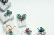 Weihnachtliche Pakete