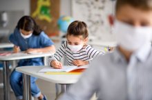 phb Schüler, Maske, Unterricht
