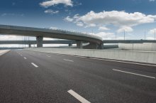 Straße Brücke Verkehr
