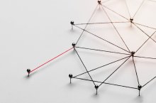 Verbindung Vernetzung Zusammenarbeit