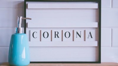 phb Wort Corona, Seifenspender