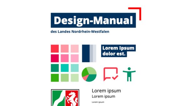 Deckblatt des Design-Manuals