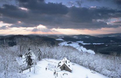 Rothaarsteig im Winter
