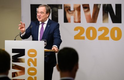 Kulturstaatsministerin Monika Grütters und Ministerpräsident Armin Laschet stellen Höhepunkte des Beethoven-Jahres 2020 vor