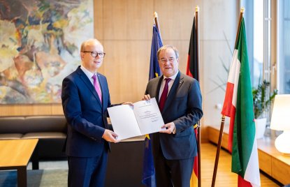 Ministerpräsident Armin Laschet hat sein Amt niedergelegt