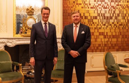 Audienz bei König Willem-Alexander