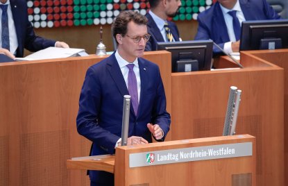 Regierungserklärung von Ministerpräsident Hendrik Wüst