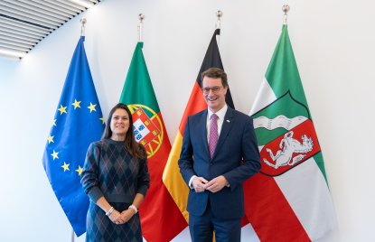 Antrittsbesuch der Generalkonsulin der Portugiesischen Republik, Lidia Margarida Bandeira Nabais
