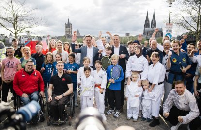 Bewerbung um Olympische und Paralympische Spiele KölnRheinRuhr: Zentrale Veranstaltung zum Abschluss der Ratsbürgerentscheide 