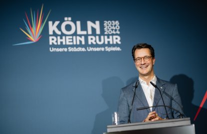 Bewerbung um Olympische und Paralympische Spiele KölnRheinRuhr: Zentrale Veranstaltung zum Abschluss der Ratsbürgerentscheide 