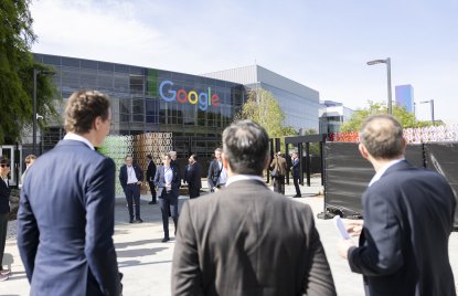 Ministerpräsident Wüst besucht Google im Silicon Valley