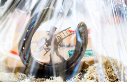 Neujahrswünsche der Schornsteinfeger und Bäcker