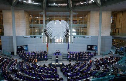 Ansicht des Bundestages