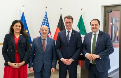 Amtsantritt von Alan Meltzer Charge d´Affaires (USA)