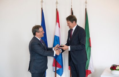 Ministerpräsident Laschet empfängt neuen niederländischen Botschafter