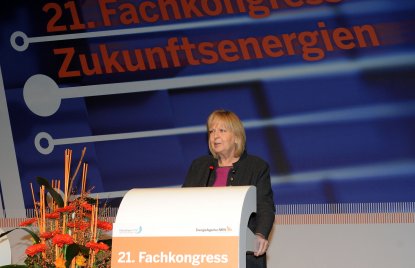 Eröffnung des Fachkongresses "Zukunftsenergien"