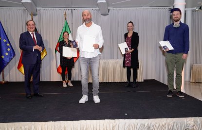 Vergabe der Rettungsmedaille des Landes Nordrhein-Westfalens