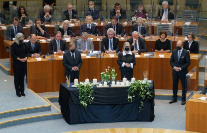 Gedenkstunde des Landes Nordrhein-Westfalen für die Opfer der Corona-Pandemie im Zeichen der Hoffnung und des Dankes