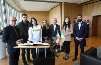 Delegation Ukraine Landtag