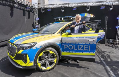 Streifenwagen der Zukunft