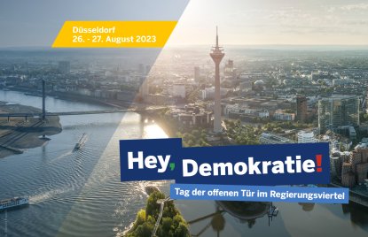 Hey, Demokratie! Tag der offenen Tür im Regierungsviertel