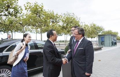 Ministerpräsident Laschet empfängt Gouverneur der chinesischen Partnerprovinz 