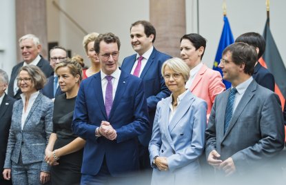 Ministerpräsident Hendrik Wüst ernennt sein neues Landeskabinett