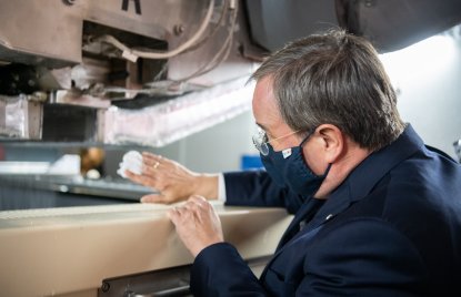 Besuchs des Unternehmens Innovatec Microfibre Technology GmbH & Co. KG in Troisdorf 