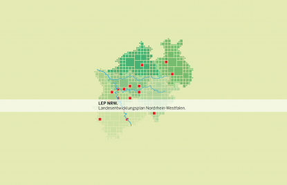 Das Bild zeigt eine Grafik zum Landesentwicklungsplan.