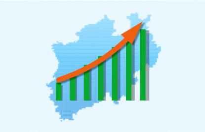Bild Statistik Kurve hoch