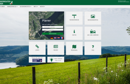 Digitaler Wanderroutenplaner NRW 