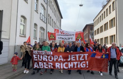 DGB-Kundgebung Tag der Arbeit Bielefeld