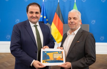 Pressekonferenz-Situation