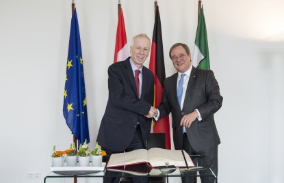 Ministerpräsident Laschet empfängt den Botschafter von Kanada