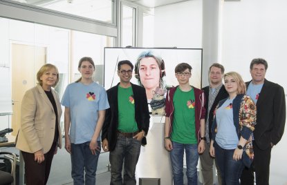 Präsentation der Flüchtlings-App "Welcome to NRW"