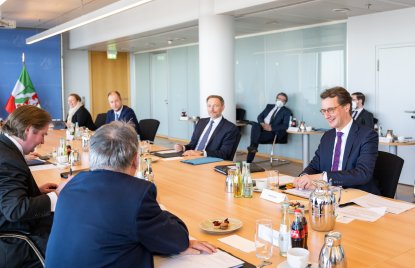 Landeskabinett und Bundesminister der Finanzen Christian Lindner stärken Zusammenarbeit von Bund und Nordrhein-Westfalen