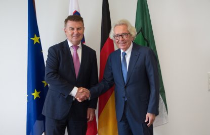 Slowenischer Botschafter zum Antrittsbesuch in der Staatskanzlei des Landes Nordrhein-Westfalen