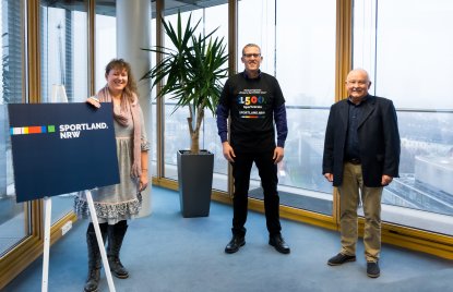 Programm „Moderne Sportstätte 2022“ - Staatssekretärin Milz überreicht Förderentscheidungen an den 1.500. Sportverein