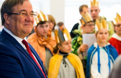Traditionelles Dreikönigssingen im Landeshaus