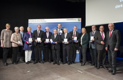 Ministerpräsidentin Hannelore Kraft überreicht Sportplakette des Landes