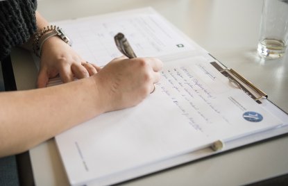 phb Erwachsen Weiterbildung Hand Block