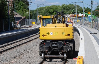 Modernisierungsarbeiten an NRW-Bahnhöfen