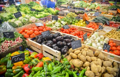 Gemüse Markt Stand Ernährung
