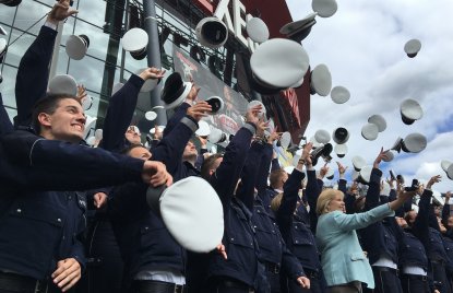 Vereidigung von 1.891 Polizistinnen und Polizisten